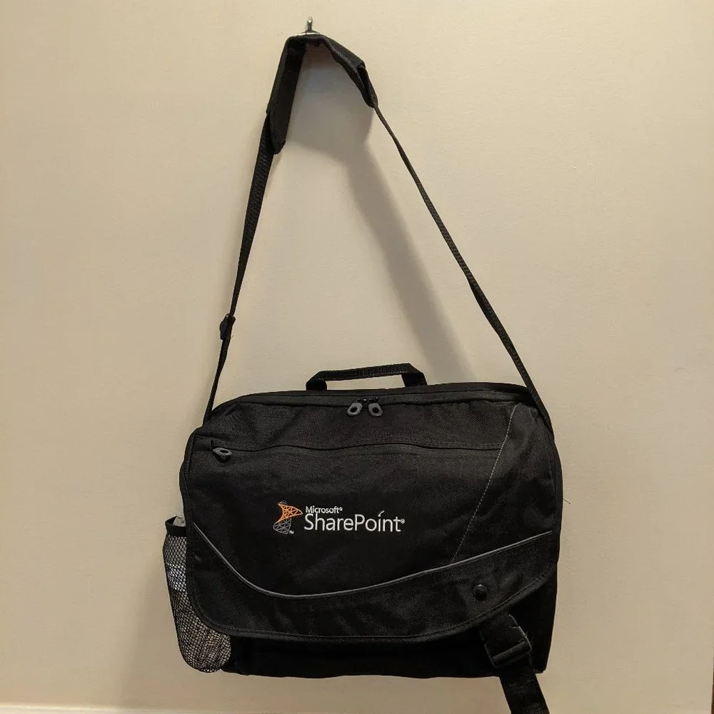 Canvas Messenger Style Laptop Bag